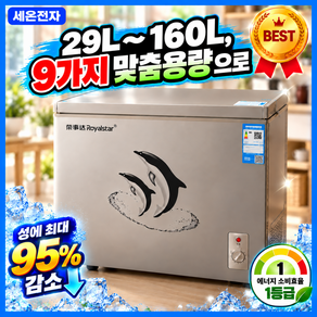세온전자 성에방지 소형 김치냉장고 미니 냉장고 원룸형 초소형 김치 육류 식재료 보관 냉동고 가정용 보조 냉동고