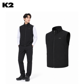 [백화점발송] K2 남성 경량패딩조끼 슬림 스판 이너 베스트 등산 캠핑 골프 낚시 단체복 일상복 따뜻한 간절기 방풍 가을겨울 가벼운 외출 데일리 자켓