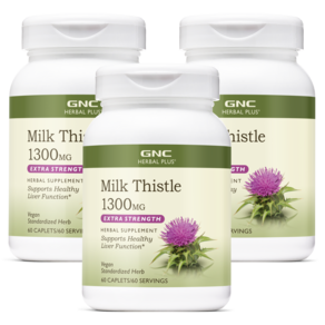 GNC 밀크 씨슬 1300mg 엑스트라 스트렝스 캐플렛