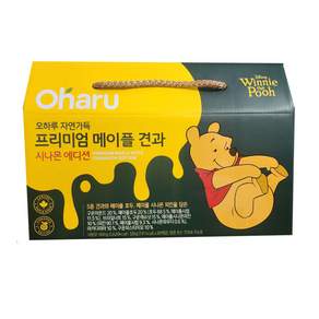오하루 프리미엄 메이플 견과 시나몬 에디션 20개입 1박스견과류 하루견과 사무실 탕비실 간식
