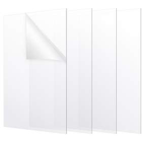프레임 시트 교체용 투명 플렉시 27 9 x 35 6cm 11 14인치 4팩