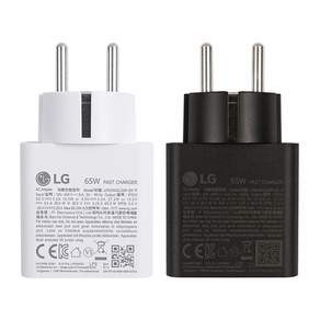 LG 그램 Gram 노트북 정품 65W C타입 분리형 접지형 어댑터 충전기 세트