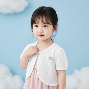 몽실이 코튼여아 반팔 볼레로