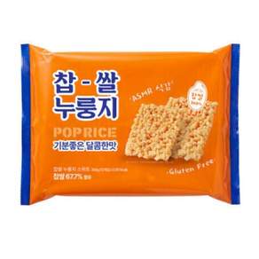 메고지고 찹쌀누룽지 스위트 쌀과자 12p