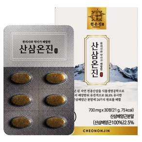 산삼온진 120년 천종산삼 배양근 98.8 환 효능 고형분50 고농축 액기스 진액 산삼환 산양 침향 녹용 홍삼