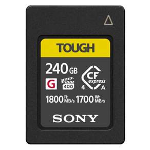 소니 CF카드 CEA-G240T CEA-G480T Type A 메모리 G시리즈 터프 CFexpress 4