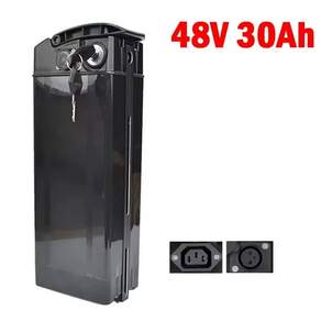 새로운 48V 52V 실버피쉬 전기자전거 배터리 30AH 20AH 17AH 고용량 배터리 18650 셀 500-2000W 출력