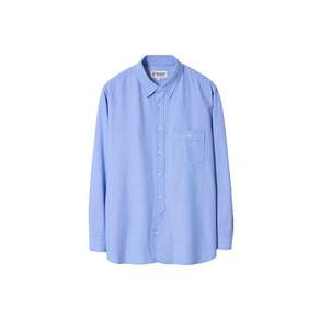 GUERNSEY WOOLLENS 건지울른스 옥스포드 브리티쉬 아미 셔츠 - 블루