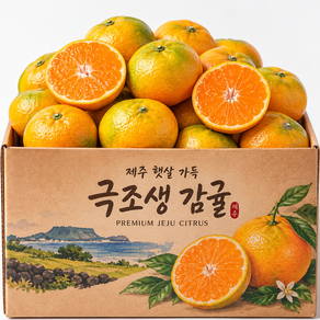 [첫수확특가] 딱50박스원가판매 초고당도브릭스 극조생 제주감귤