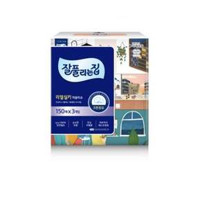 잘풀리는집 리얼 실키 미용티슈 2겹