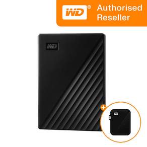 WD New My Passport 휴대용 외장하드 + 파우치 세트