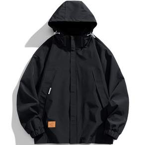 4-9XL 남자 빅사이즈 자켓 바람막이 후드집업 캐주얼 점퍼 등산 잠바