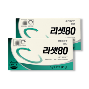 리셋80 3g x 15포 /ro
