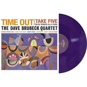 Dave Brubeck Vinyl 비닐 LP 레코드 Time Out Purple Marble 미국 발송