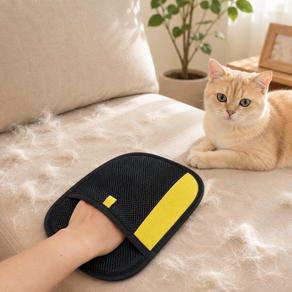 고양이 강아지 털제거 장갑 정전기 먼지제거