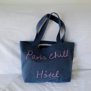 HOTEL PARIS CHILL 호텔파리칠 Breezy Day Bag (Indigo)