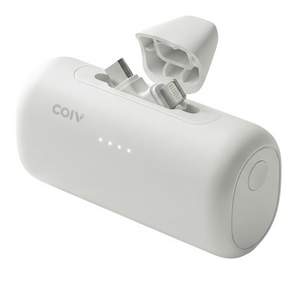 COIV 2in1 PD 22.5W 도킹형 5000mAh 고속충전 보조배터리