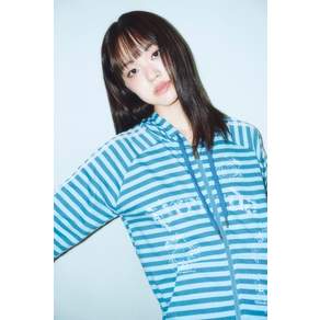 프렌다 PRENDA VINTAGE LOGO STRIPE HOOD ZIP-UP BLUE PRTVSSHZ04WB1