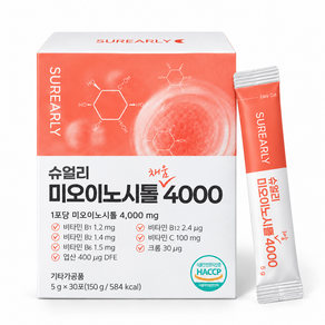 슈얼리 미오이노시톨 채움 4000 이노시톨 4000mg 엽산 콜린