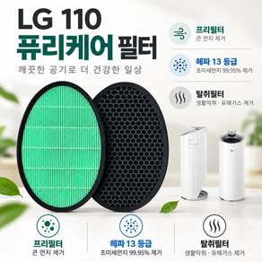 올리민 엘지 LG 퓨리케어 공기청정기 필터 110 (최상등급)