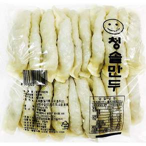 청솔 1+1 부산당면만두20개입 (650gX2) 청솔마켓 당일생산출고 만두떡볶이분식청솔마켓