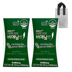BNR17 비에날씬 유산균 김희선 다이어트 보냉가방 선물 세트