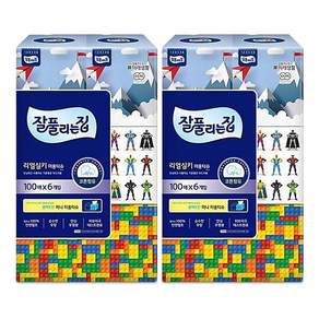 잘풀리는집 천연펄프 미용티슈 2겹