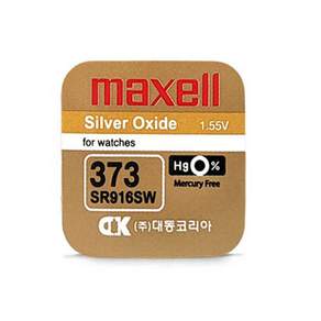 맥셀 MAXELL SR916SW 373 1.55V 26mAh