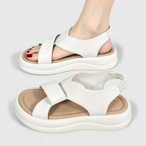 Modern Fashion 여성 통굽 밴딩 샌들 발편한 여름 슈즈 X53