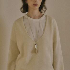 세이지먼트 HORSEHAIR BRUSH NECKLACE 목걸이 _2 Colors