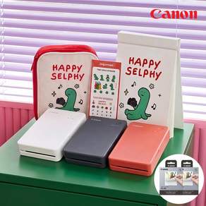 캐논공식파트너 캐논 포토프린터 SELPHY QX20/전용인화지(40매)/파우치패키지