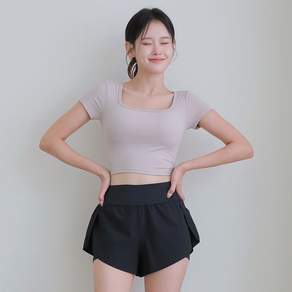 또온나 여성 투인원 쇼츠 러닝 반바지 트레이닝 숏팬츠 CW러너