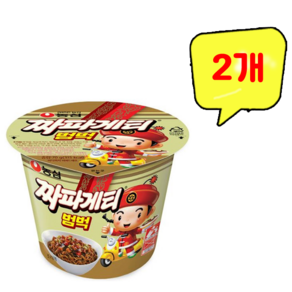 농심 짜파게티 범벅 미니 컵라면