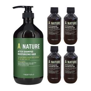 리얼모토 네이처 애프터 샴푸 1000ml+100ml+100ml+100ml+100ml