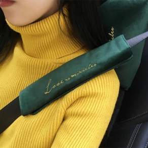 부드러운 차량용 안전벨트 보호 쿠션 안전벨트인형