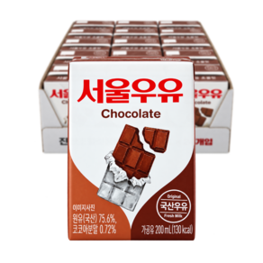 서울우유 초코 우유