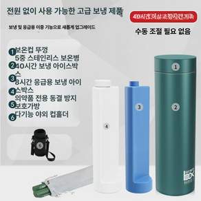 (MM-G) 휴대용 인슐린 냉장고 미니 차량용 충전식 약품 보관 쿨링 케이스