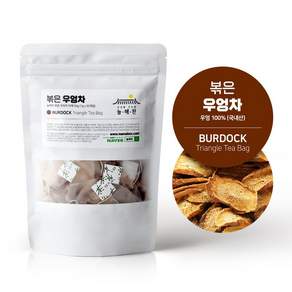 늘해찬 볶은 국산 우엉차 삼각티백 전통차