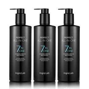 신박한 인그리랩 퍼펙트 올인원 대용량 화장품 300ml 3통 / 남자 스킨 로션 에센스