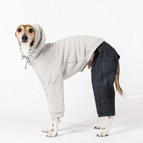 노디어 네프 쮸리 후드 올인원 [주문제작][nodeer제작_이탈리안 그레이하운드용] 1COL 아이쥐옷 ITALIAN GREYHOUND