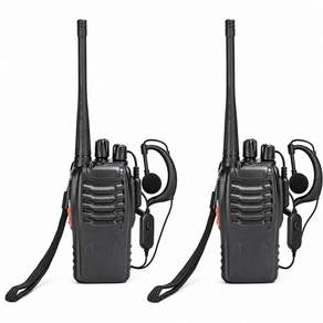 SorJar 5W 고출력 무전기 1-10km 장거리 통신 2800mAh 대용량 배터리 캠핑 등산 산업용 워키토키 내구성 강화