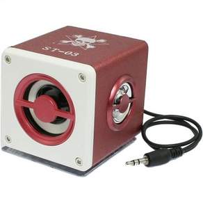 MP3 MP4 플레이어 노트북 3.5mm USB 포트 모바일 스피커