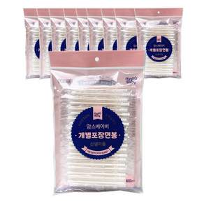 맘스베이비 신생아용 개별포장 면봉