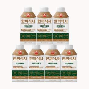 서울우유 한끼식사 데일리케어 구수한 맛