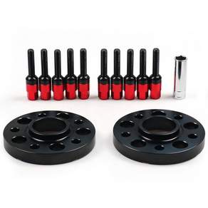 허브스페이스 휠 20mm 66.6mm 5x112mm 허브 센트릭 보어 스페이서 M12x1.5 테이퍼 볼트 메르세데스 벤츠 호환 호환용 볼 포함