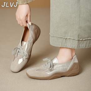 JLVJ 여성 운동화 발편한 스니커즈 슬립온 데일리 캐주얼 신발