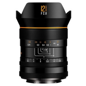 브라이틴스타 F2.8 풀 프레임 수동 초점 렌즈 12mm