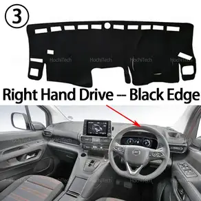 Sunshade Protect 액세서리 Opel Combo Life 2019-2022 용 Peugeot Partner 용 Citroen Berlingo 용 대시