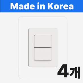 그니주니 스위치커버 투명 아크릴 벽지보호 손때방지