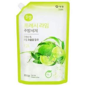 [애경]순샘 프레시 주방세제 리필 1.2L x3개